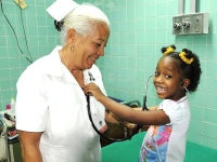 early treatment of children health problems is a priority in Cuba