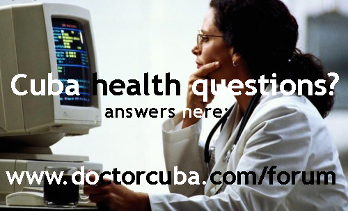 ask your Cuba health questions here